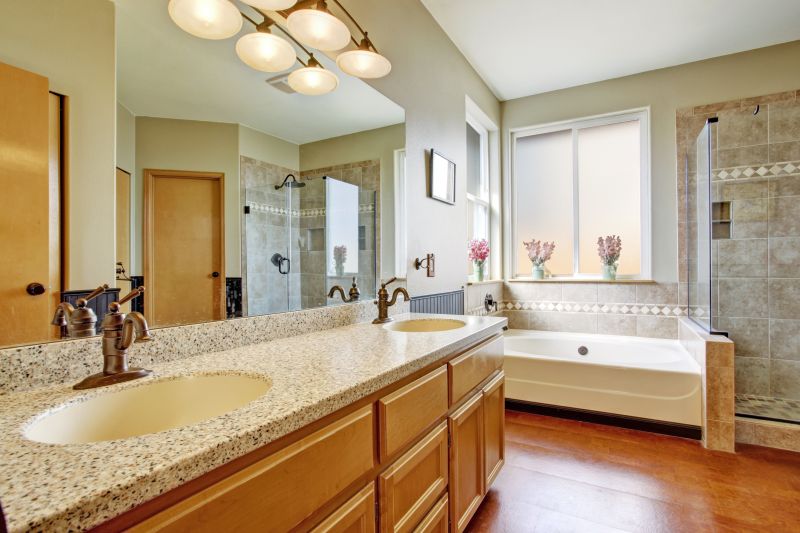 Modern Bathroom with Quartz Countertop